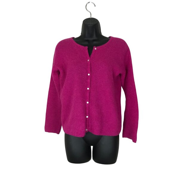Sezane Sweaters - Sezane Gaspard Cardigan Orchid Super Kid Mohair & Baby Alpaca Size XS